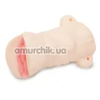 Искусственная вагина Пикантные Штучки 14.5 см, телесная - Фото №1