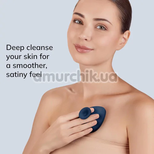Щітка для тіла Geske Body Brush 4 in 1 Suction Mount, синя