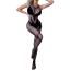 Комбинезон Star Night Sexy Geometry Mesh Bodystocking, черный - Фото №3