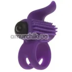 Віброкільце Adrien Lastic Bullet Lastic Ring, фіолетове - Фото №1