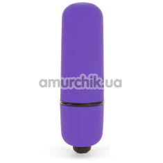 Кліторальний вібратор X-Basic Bullet Mini One Speed, фіолетовий - Фото №1