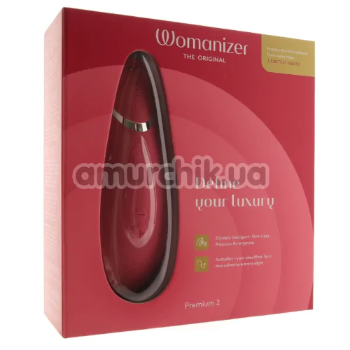 Симулятор орального сексу для жінок Womanizer Premium 2, рожевий
