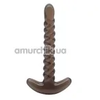 Анальна пробка Menz Stuff Soft Twist, сіра - Фото №1