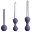 Набор вагинальных шариков So Divine Kegel Ball Training Set, фиолетовый - Фото №1