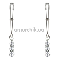Затискачі для сосків Feral Feelings Nipple Clamps Thin, срібні - Фото №1