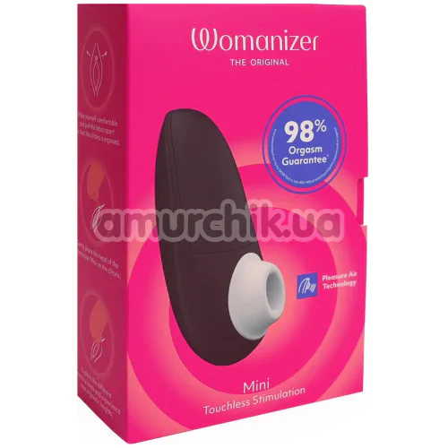 Симулятор орального секса для женщин Womanizer The Original Mini 2, черный