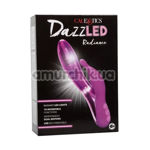 Вібратор DazzLED Radiance, рожевий