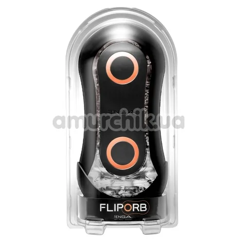Мастурбатор Tenga Flip Orb Strong Orange Crash, оранжевый