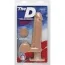 Вибратор The D Dual Density Perfect D Vibrating 8 Inch With Balls, телесный - Фото №3