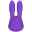 Клиторальный вибратор Silicone Marvelous Bunny, фиолетовый - Фото №1
