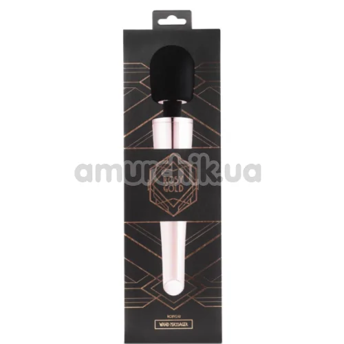 Універсальний вібромасажер Rosy Gold Nouveau Wand Massager, рожевий