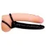 Анальная насадка Double Penetration Shaft With Cockring - Фото №1