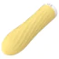 Кліторальний вібратор Boss Series Silicone Touch Vibrator, жовтий - Фото №3