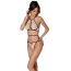 Комплект Passion Free Your Senses Chika Set, белый: бюстгальтер + трусики - Фото №1