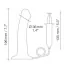 Фаллоимитатор с эякуляцией Strap-On-Me Silicone Cum Dildo L, телесный - Фото №5