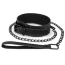 Ошейник с поводком Bedroom Fantasies Collar & Leash, черный - Фото №1