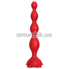 Анальний вібратор Boss Series Rosestick Vibrator, червоний - Фото №1