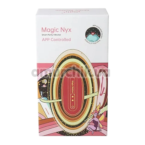 Клиторальный вибратор Magic Motion Magic Nyx, красный