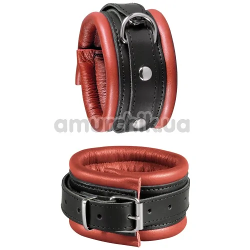 Поножи XXdreamSToys Leder-Fussfessel, красные