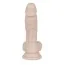 Фалоімітатор Silicone Dildo Size M, тілесний - Фото №6