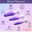 Набор анальных пробок Simply Sweet Silicone Butt Plug Set, фиолетовый - Фото №6