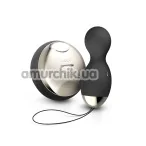 Вагинальные шарики с вибрацией Lelo Hula Beads Black (Лело Хула Бидс), черные - Фото №1