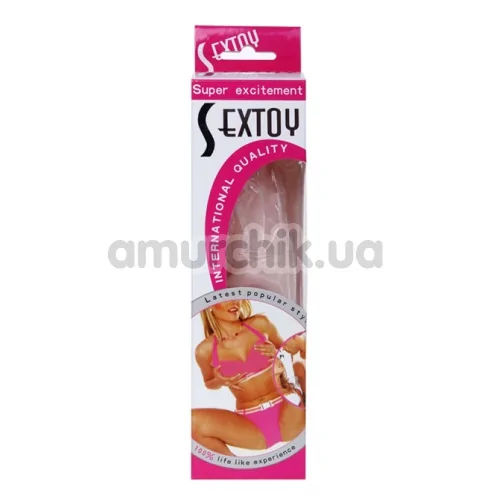 Фалоімітатор Super Excitement Sextoy G 16.3 см, тілесний