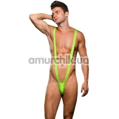 Трусы-манкини мужские Slingshot Thong, зеленые - Фото №1