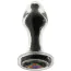 Анальна пробка Stardust Premium Glass Plug Glam, чорна - Фото №3