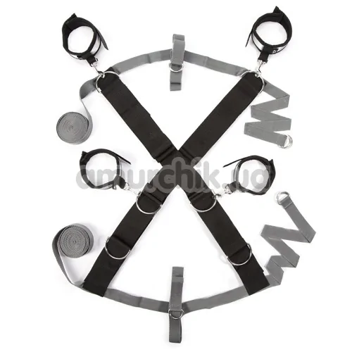 Бондажний набір Fifty Shades of Grey Keep Still Over the Bed Cross Set