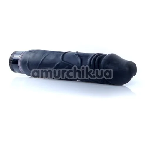 Вибратор Real Skin Multispeed 22 см, черный