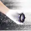 Виброкольцо для члена Hueman Saturn Vibrating Cock And Ball Ring, фиолетовое - Фото №5