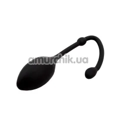 Вагинальный шарик Black Mont Intimate Contour For Her 4.3, черный - Фото №1