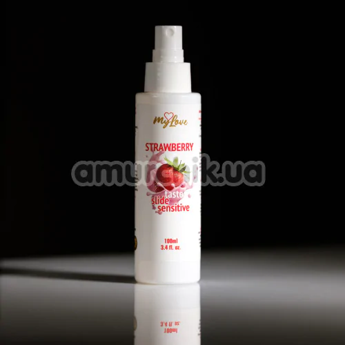 Лубрикант MyLove Taste-Slide Sensitive Strawberry - полуниця, 100 мл