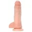 Фалоімітатор King Cock With Balls, 20.3 см тілесний - Фото №1