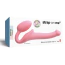 Безремневой страпон Strap-On-Me Silicone Bendable Strap-On S, розовый - Фото №3