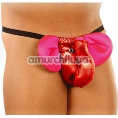 Труси-стрінги чоловічі Thong червоні слоник (модель 4445) - Фото №1
