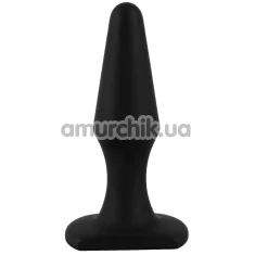 Анальна пробка Feel The Magic Shiver Butt Plug, чорна - Фото №1