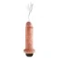 Фалоімітатор з еякуляцією King Cock 6 Squirting Cock, тілесний - Фото №1