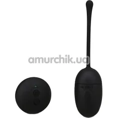 Виброшарик Ultra Seven Remote Control Egg, черный - Фото №1