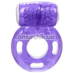 Виброкольцо для члена Vibrating Ring, фиолетовое - Фото №1