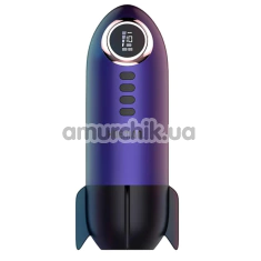 Мастурбатор Hueman Blast Off Rocket Masturbator, фіолетовий - Фото №1