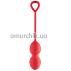 Вагинальные шарики Love Signal Playful Drops, коралловые - Фото №1