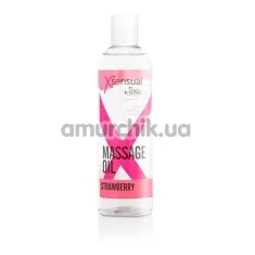 Массажное масло XSensual Massage Oil Strawberry - клубника, 250 мл - Фото №1