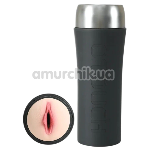 Мастурбатор с вибрацией и всасыванием Otouch Inscup 4 Masturbator, черный - Фото №1