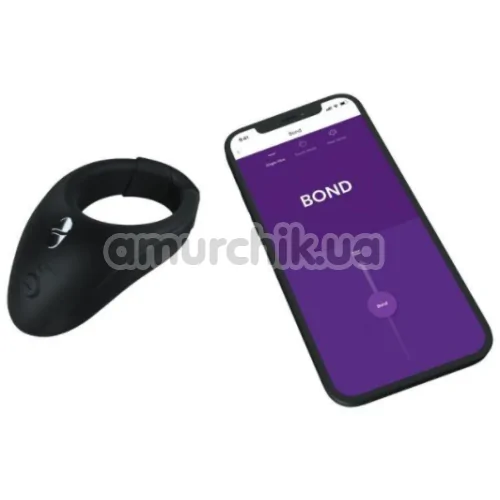Виброкольцо We-Vibe Bond (ви вайб бонд черный)