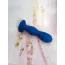 Анальная пробка Loveshop Silicone Realistic Plug, синяя - Фото №6