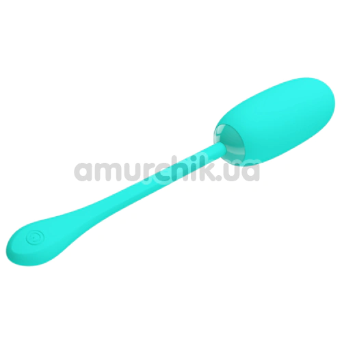 Виброяйцо Pretty Love Julius, бирюзовое