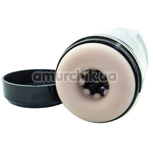 Мастурбатор Auto Telescopic and Rotating Male Masturbator Rita, білий