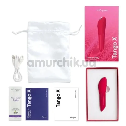 Вібратор We-Vibe Tango X (ві вайб танго ікс червоний)